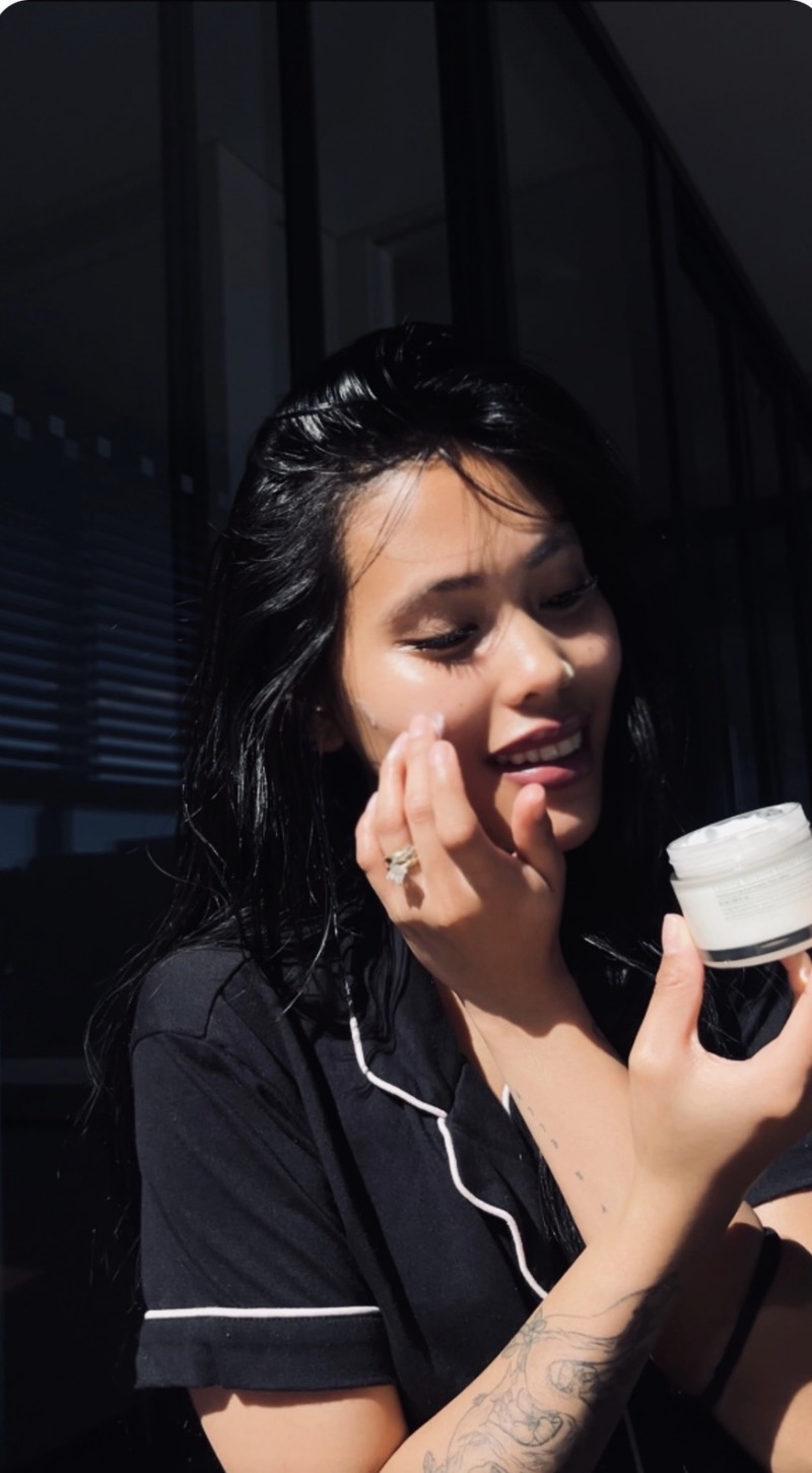 Skincare Aplication shot